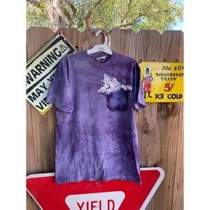 Vintage Super Cute Kitten The Mountain T-shirt Size M